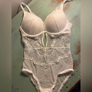 Lace Thong Bodysuit